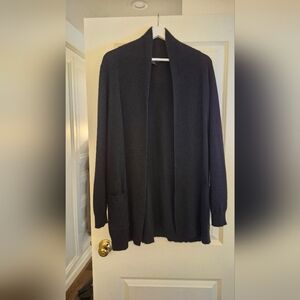 Lord & Taylor Womens Black Cardigan Sweater